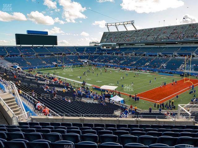 Seating view for Camping World Stadium Section Plaza 1