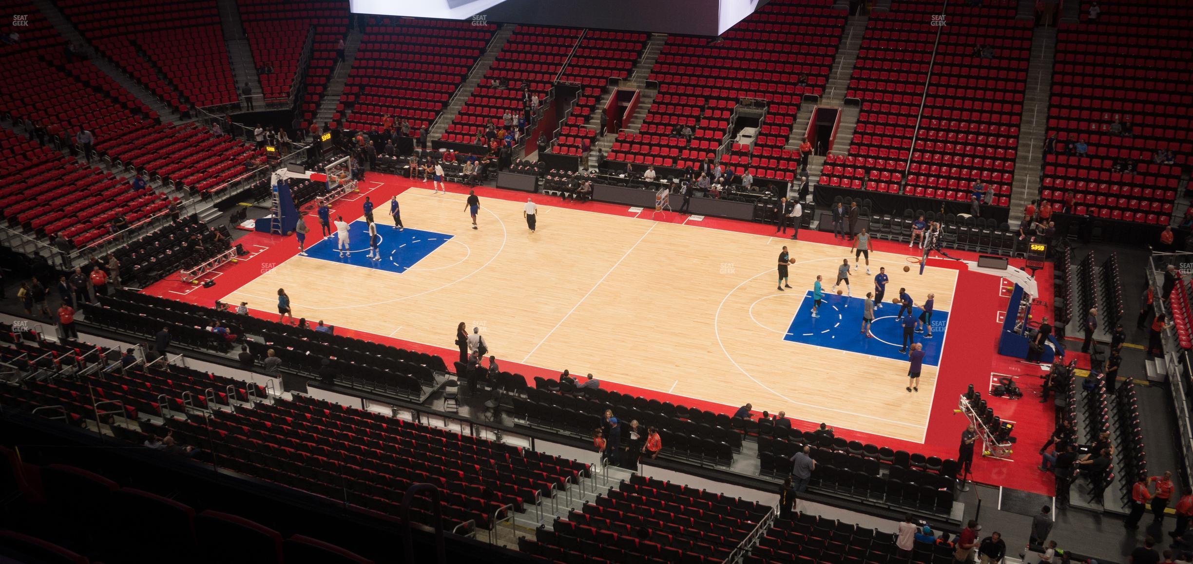 Seating view for Little Caesars Arena Section Mezzanine 9