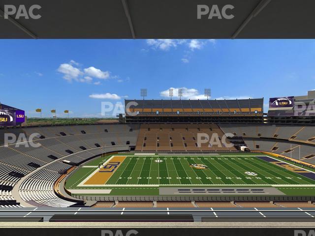 Seating view for Tiger Stadium Section Club 208