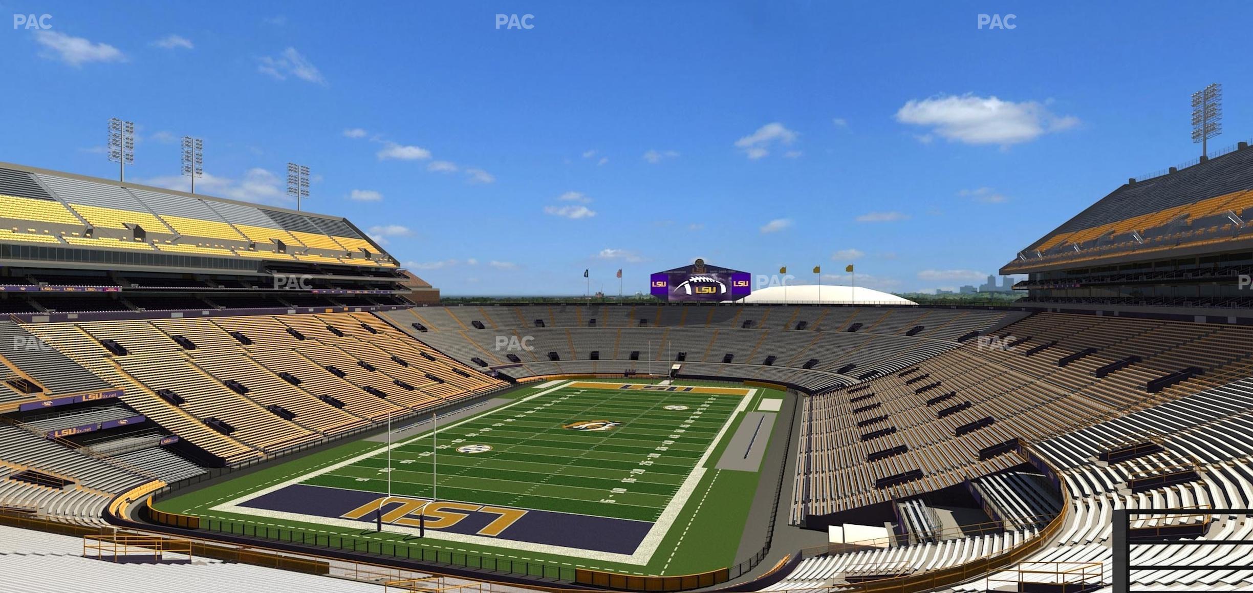 Seating view for Tiger Stadium Section Suite 144