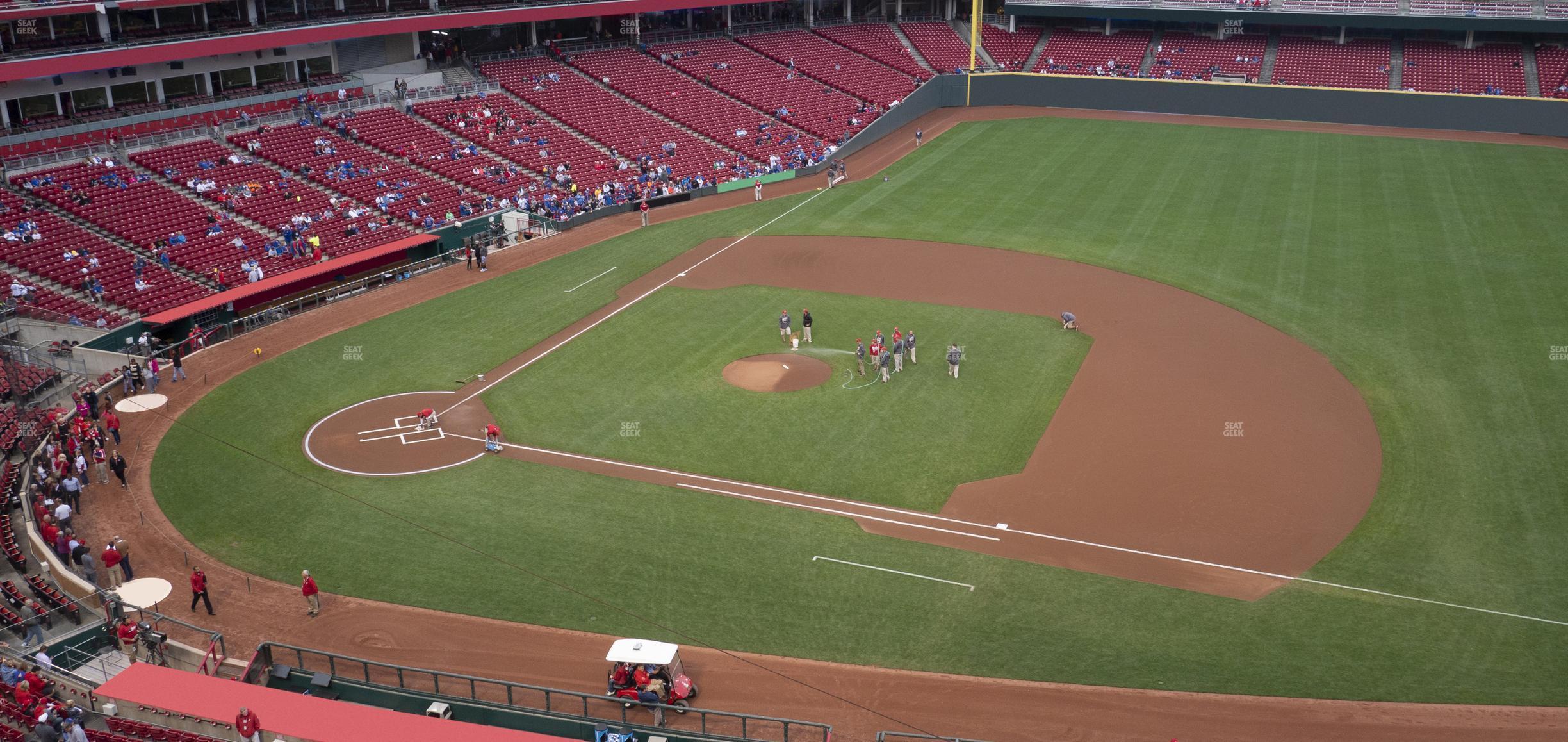 Seating view for Great American Ball Park Section 431