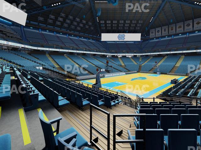 Seating view for Dean Smith Center Section 120