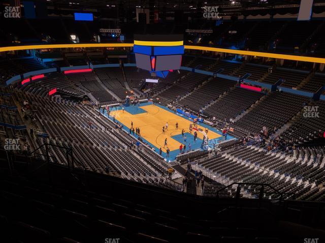 Seating view for Paycom Center Section 304