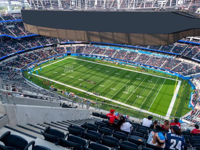 Seating view for SoFi Stadium Section 519