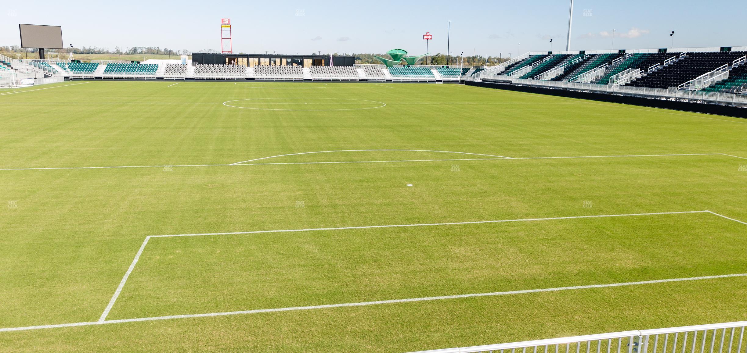 Seating view for Lexington SC Stadium Section 135