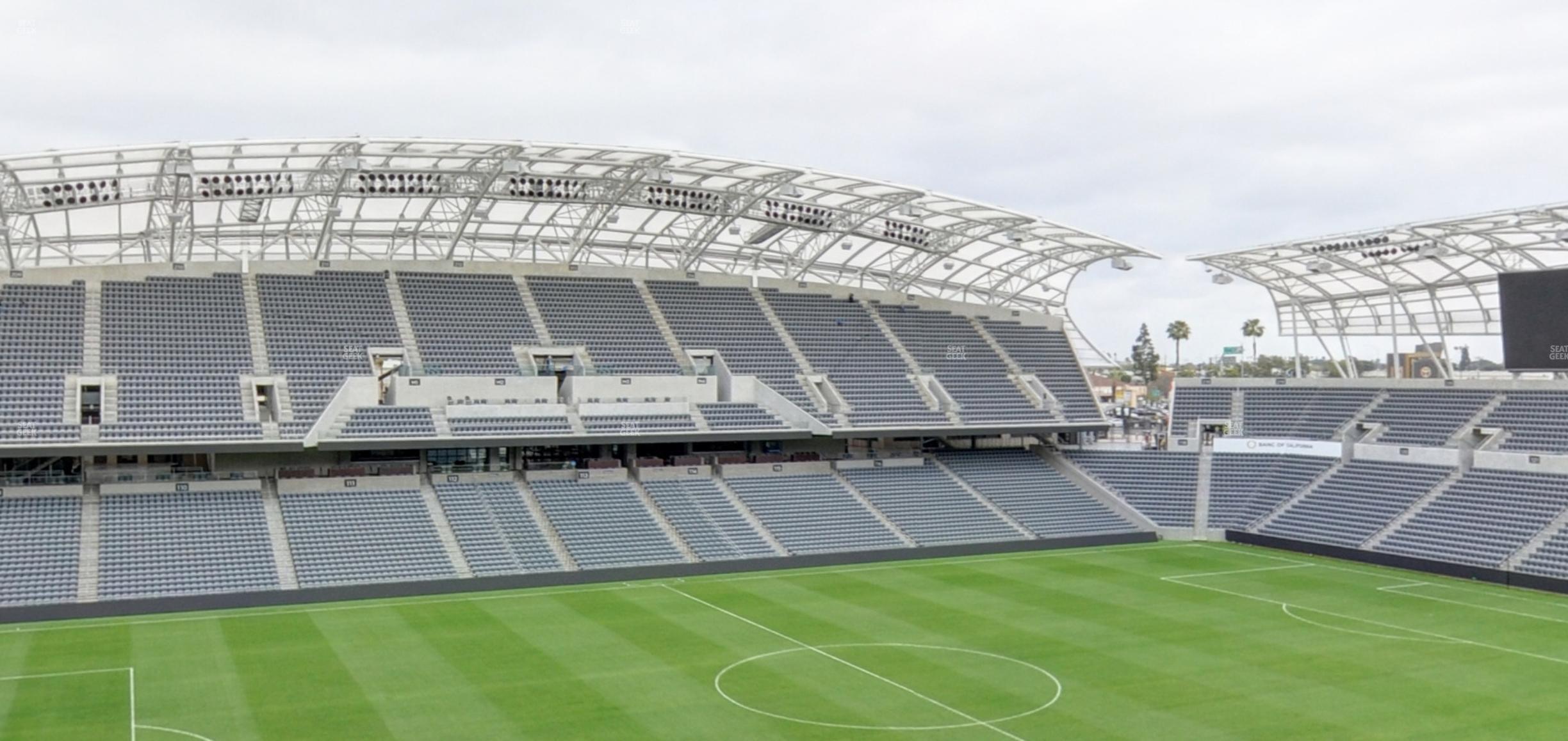 Seating view for BMO Stadium Section Founders Suite 9