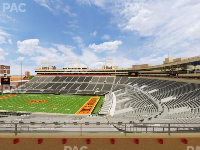 Seating view for Boone Pickens Stadium Section Club 551