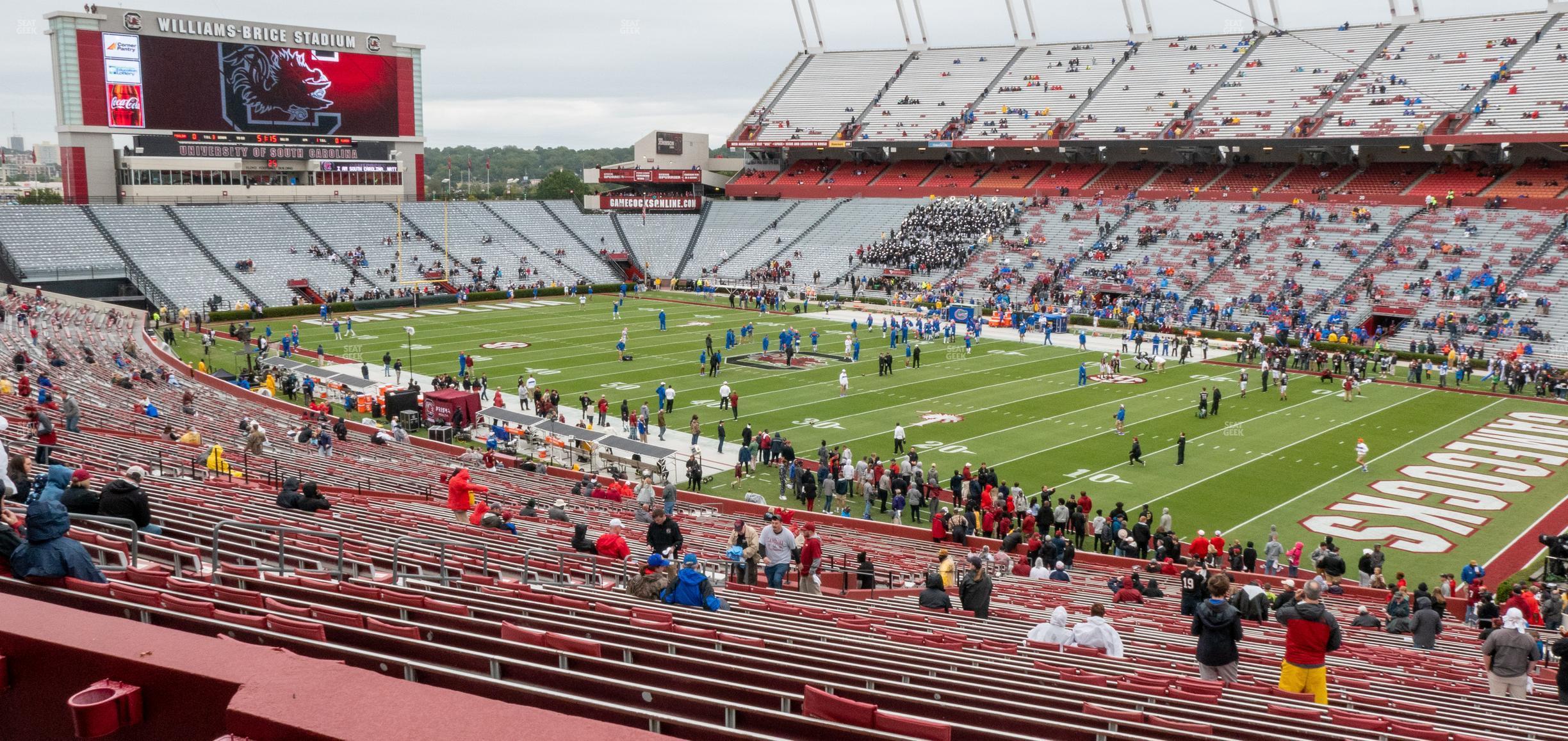 Seating view for Williams Brice Stadium Section 109