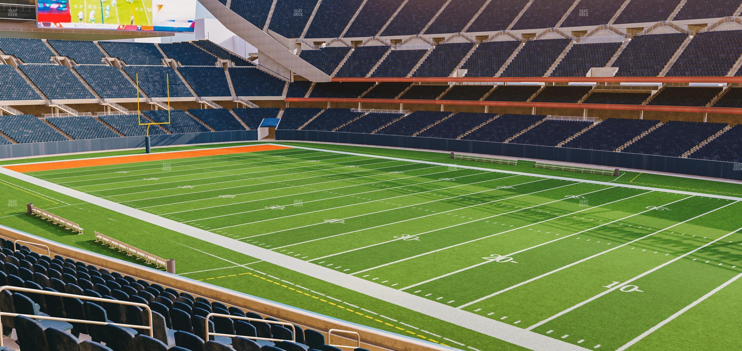 Seating view for Soldier Field Section 204 Club