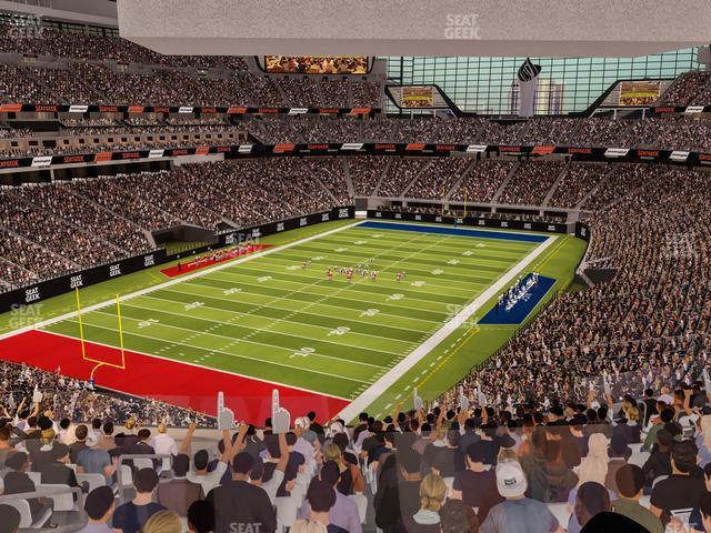 Seating view for Allegiant Stadium Section East Suite 2035