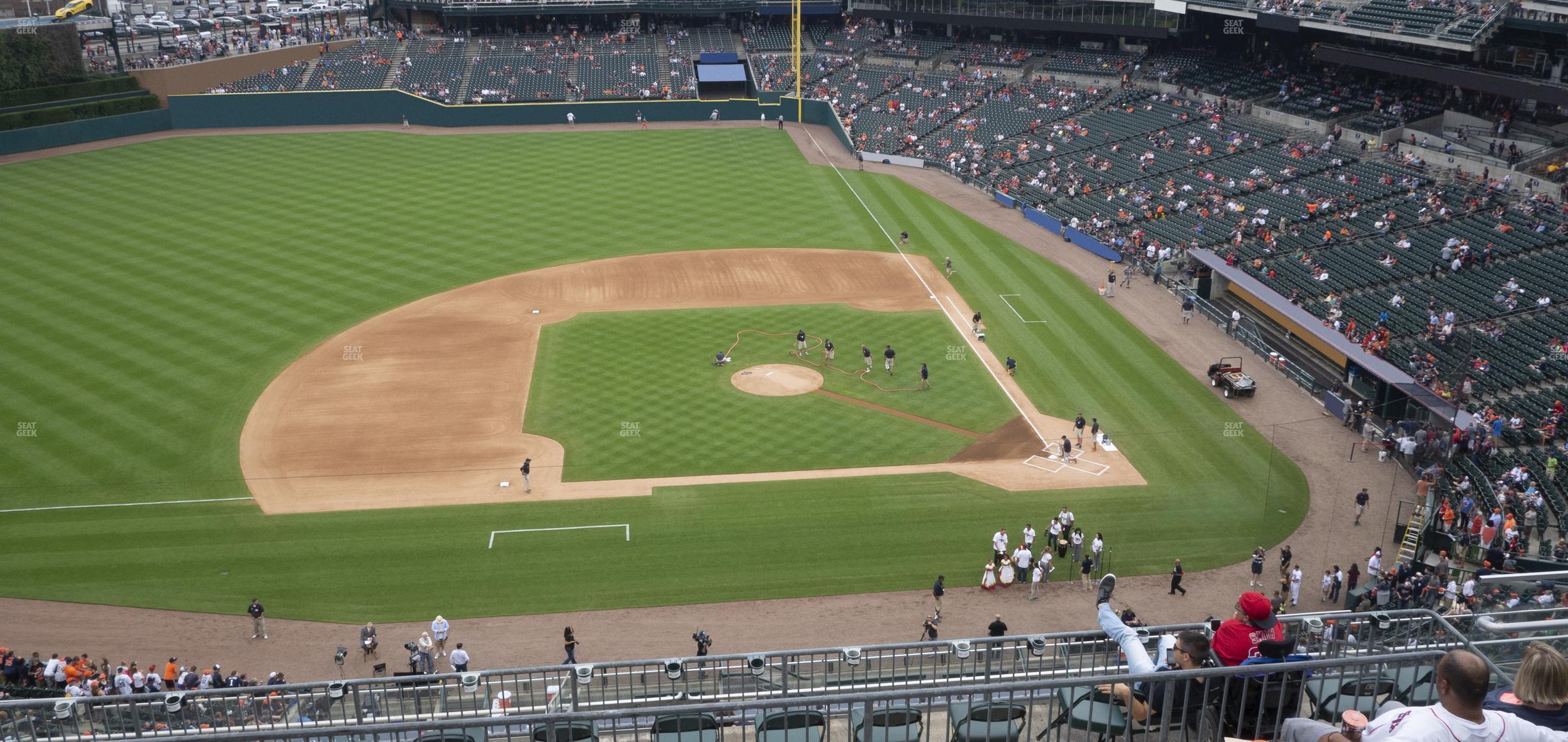 Seating view for Comerica Park Section 333