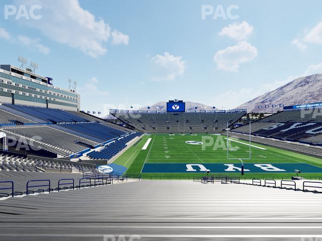 Seating view for LaVell Edwards Stadium Section 146