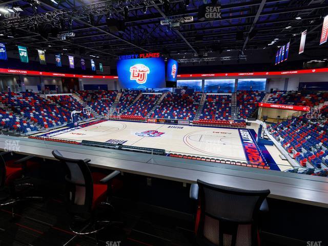 Seating view for Liberty Arena Section Loge Box 3