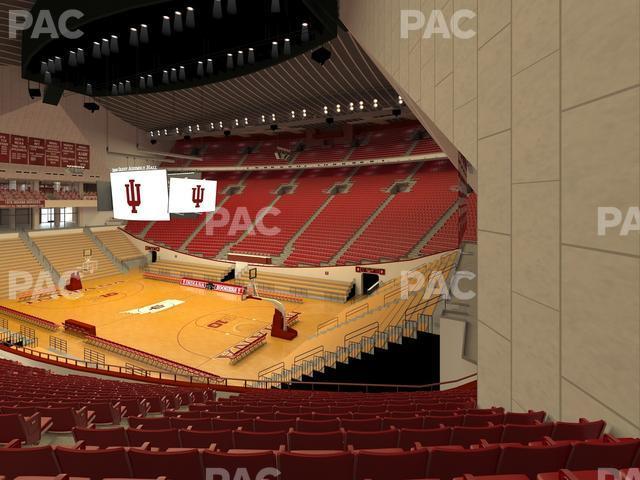 Seating view for Simon Skjodt Assembly Hall Section G