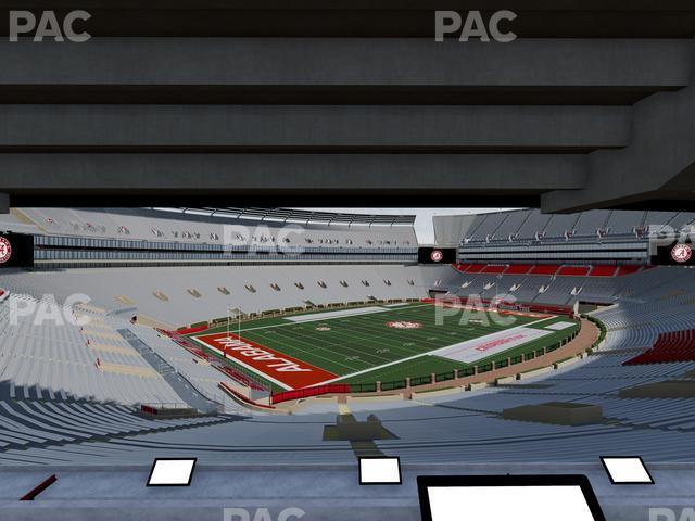 Seating view for Bryant Denny Stadium Section Loge Box 48