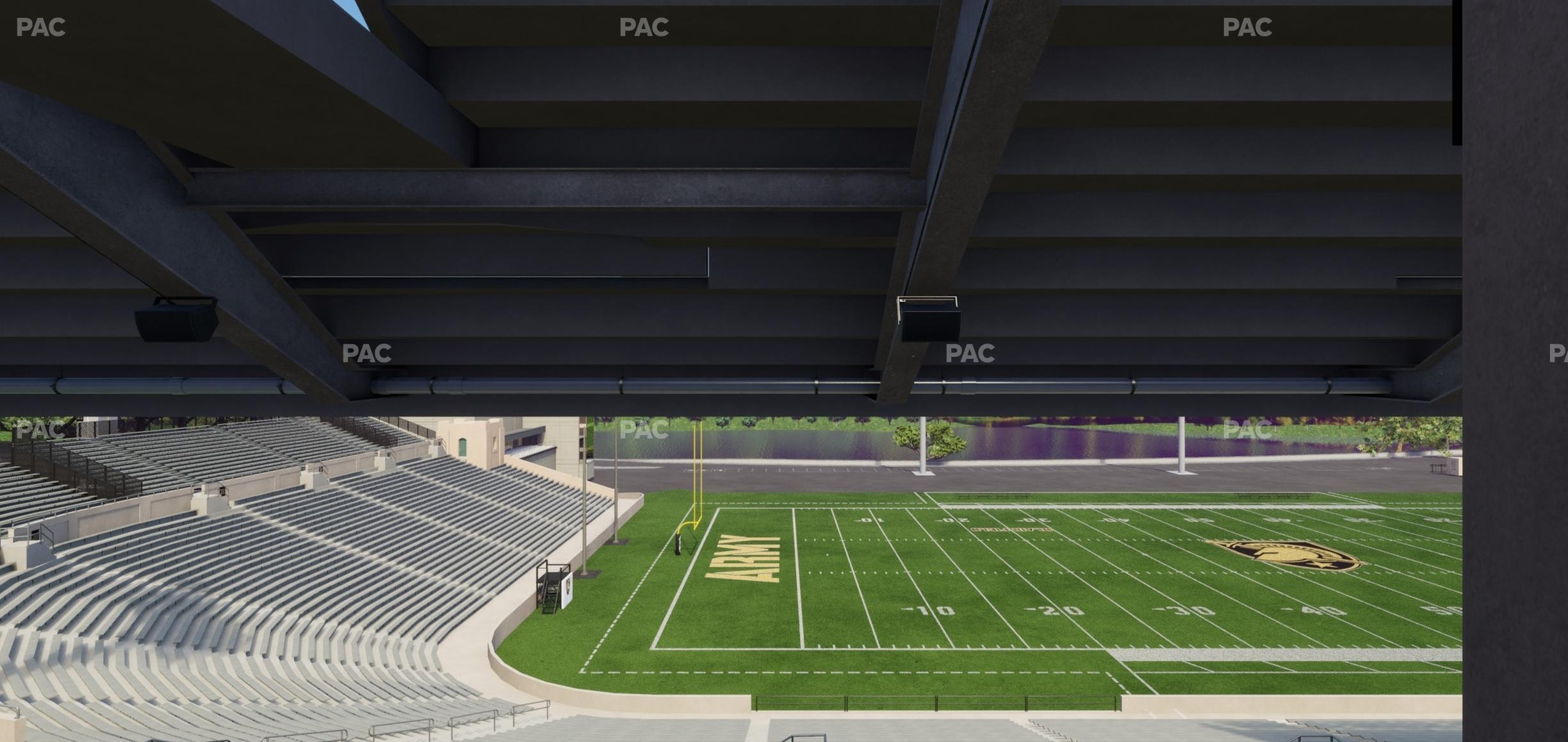 Seating view for Michie Stadium Section 16