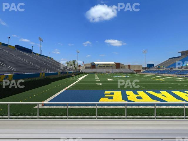 Seating view for Delaware Stadium Section Ga Seating