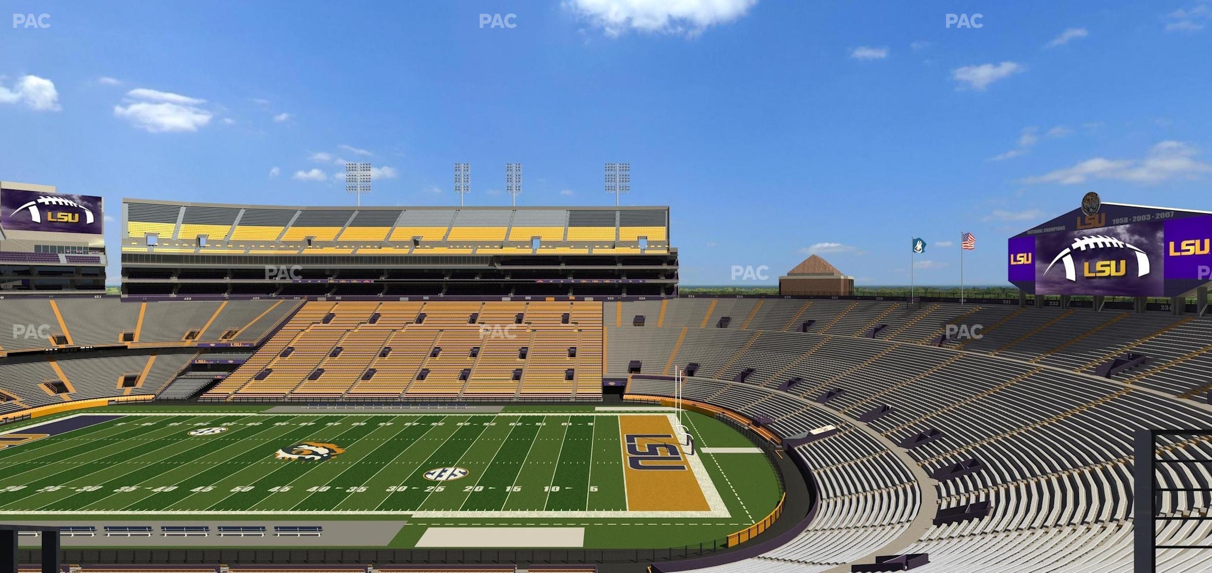 Seating view for Tiger Stadium Section Suite 104