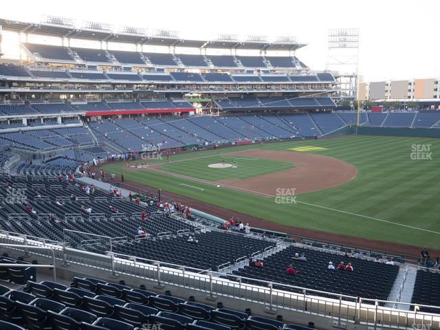 Seating view for Nationals Park Section 225