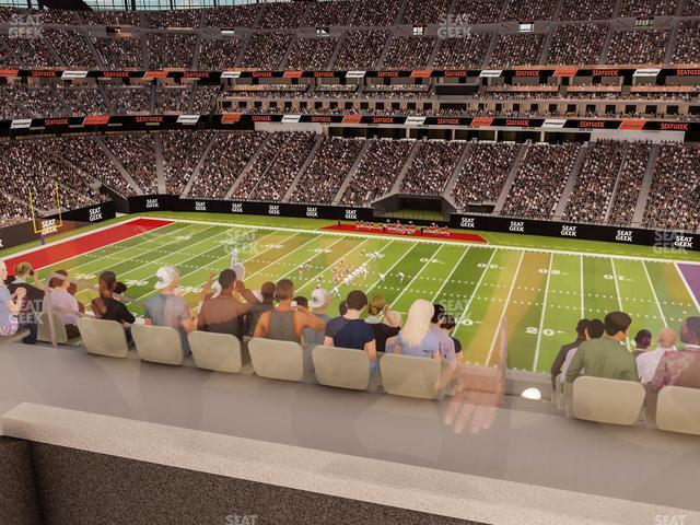 Seating view for Allegiant Stadium Section East Suite 2014