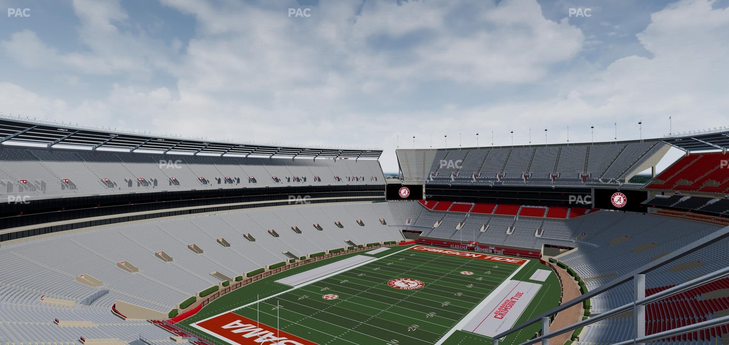 Seating view for Bryant Denny Stadium Section Nn 2