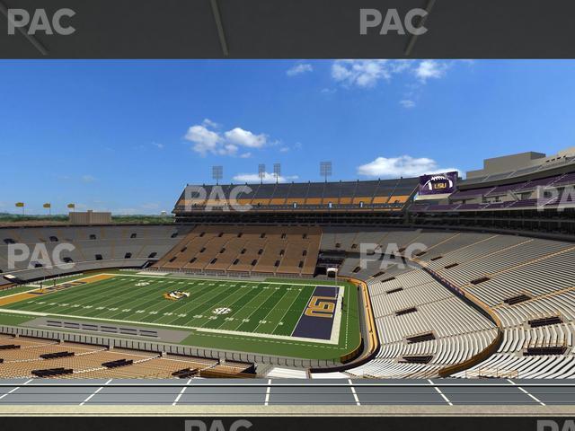 Seating view for Tiger Stadium Section Club 203