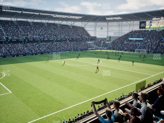 Seating view for Allianz Field Section 138