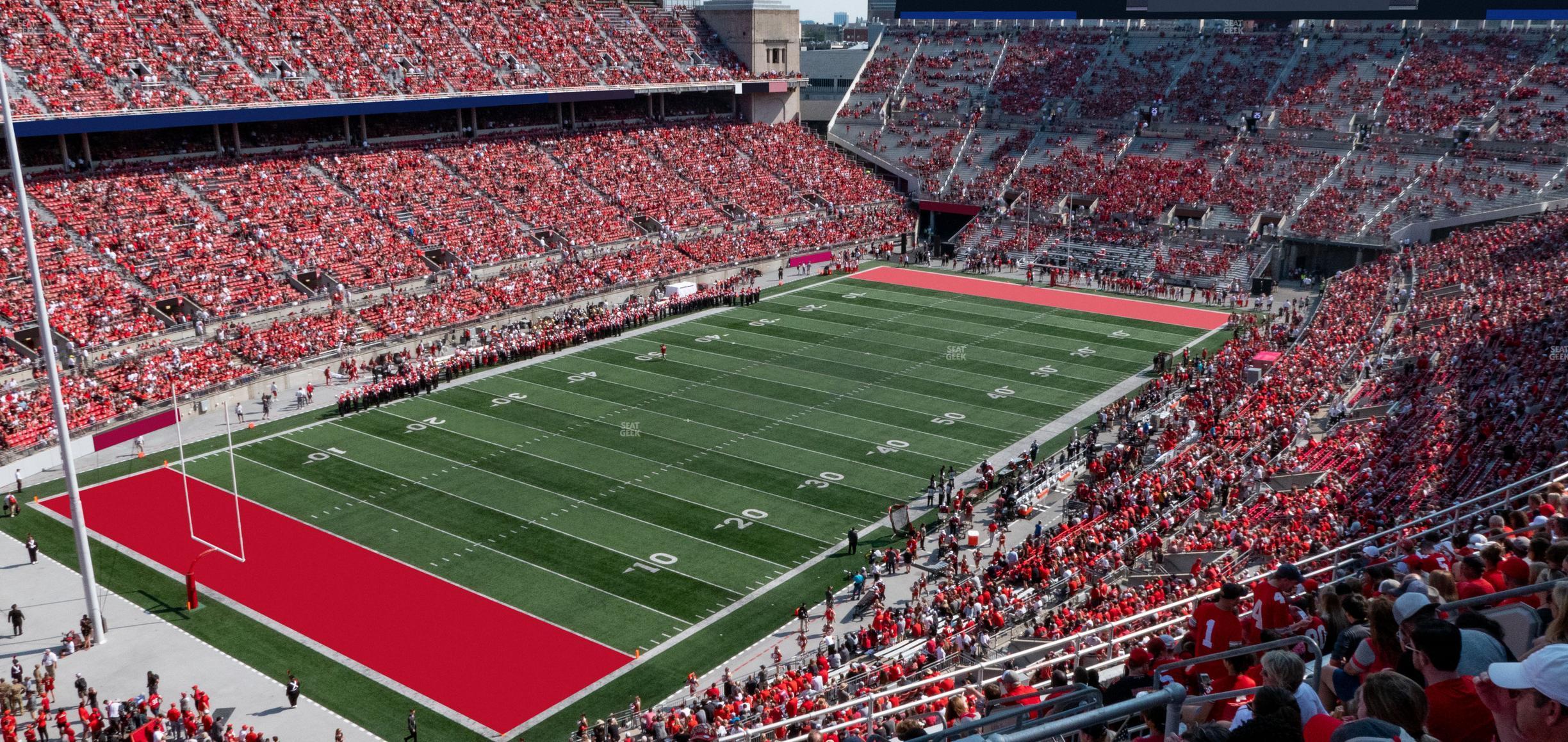 Seating view for Ohio Stadium Section 11 C