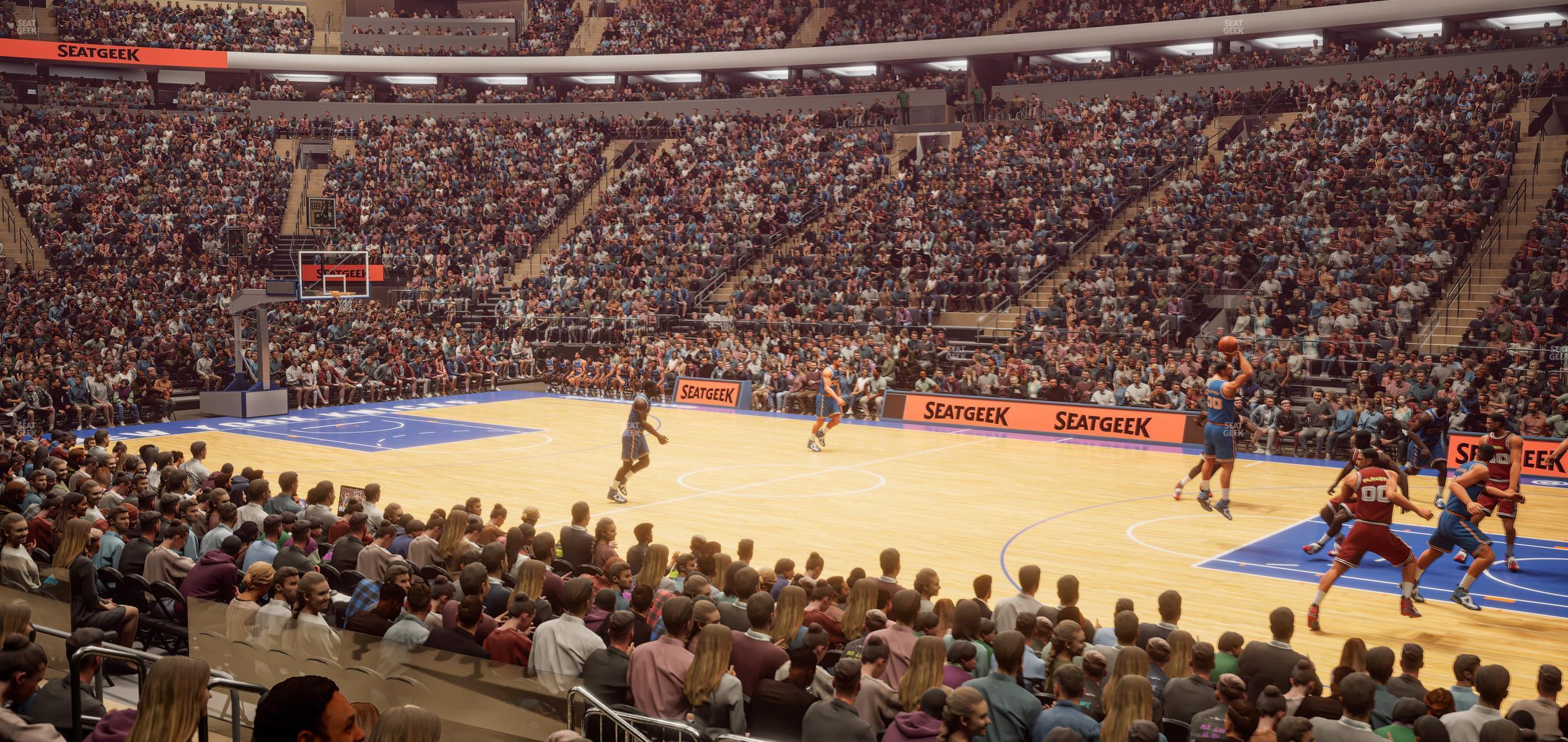 Seating view for Madison Square Garden Section 118