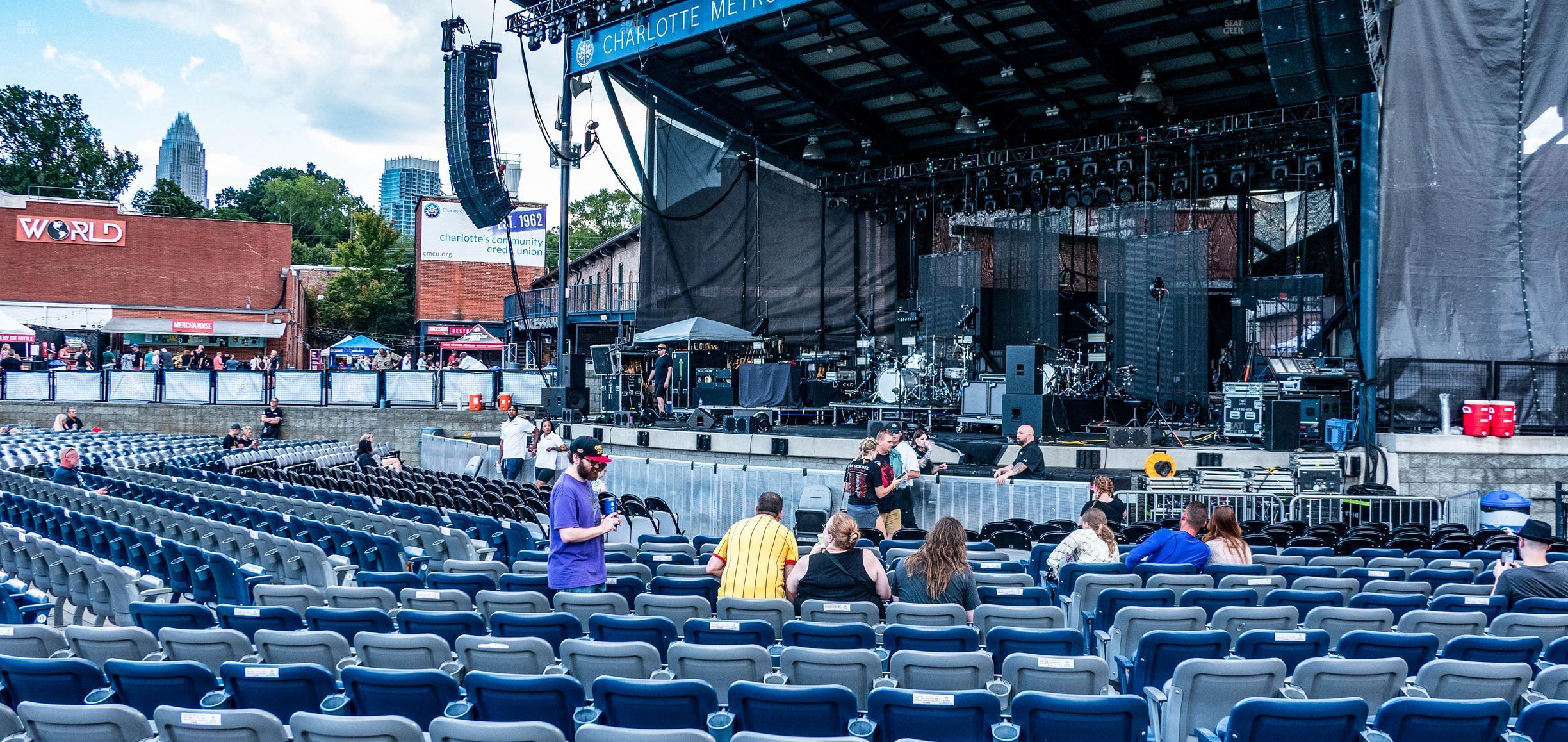 Seating view for Skyla Credit Union Amphitheatre Section 101