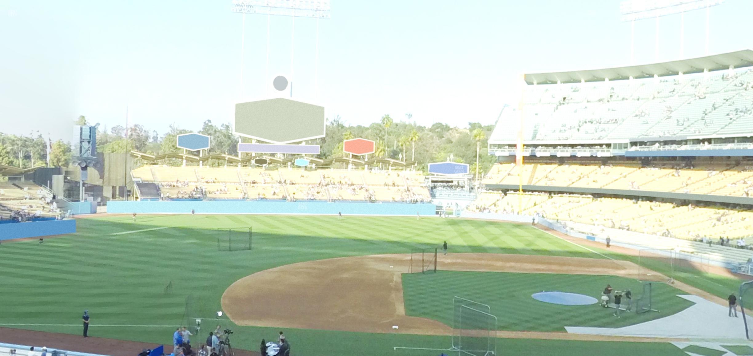 Seating view for Dodger Stadium Section 131 Lg