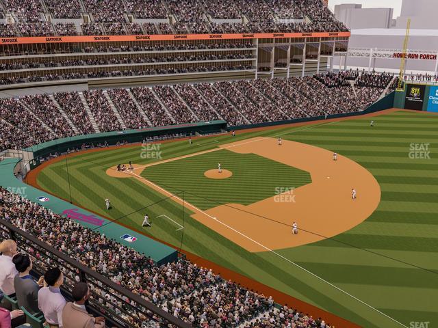 Seating view for Progressive Field Section 430