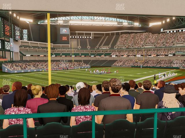 Seating view for Chase Field Section 136 W