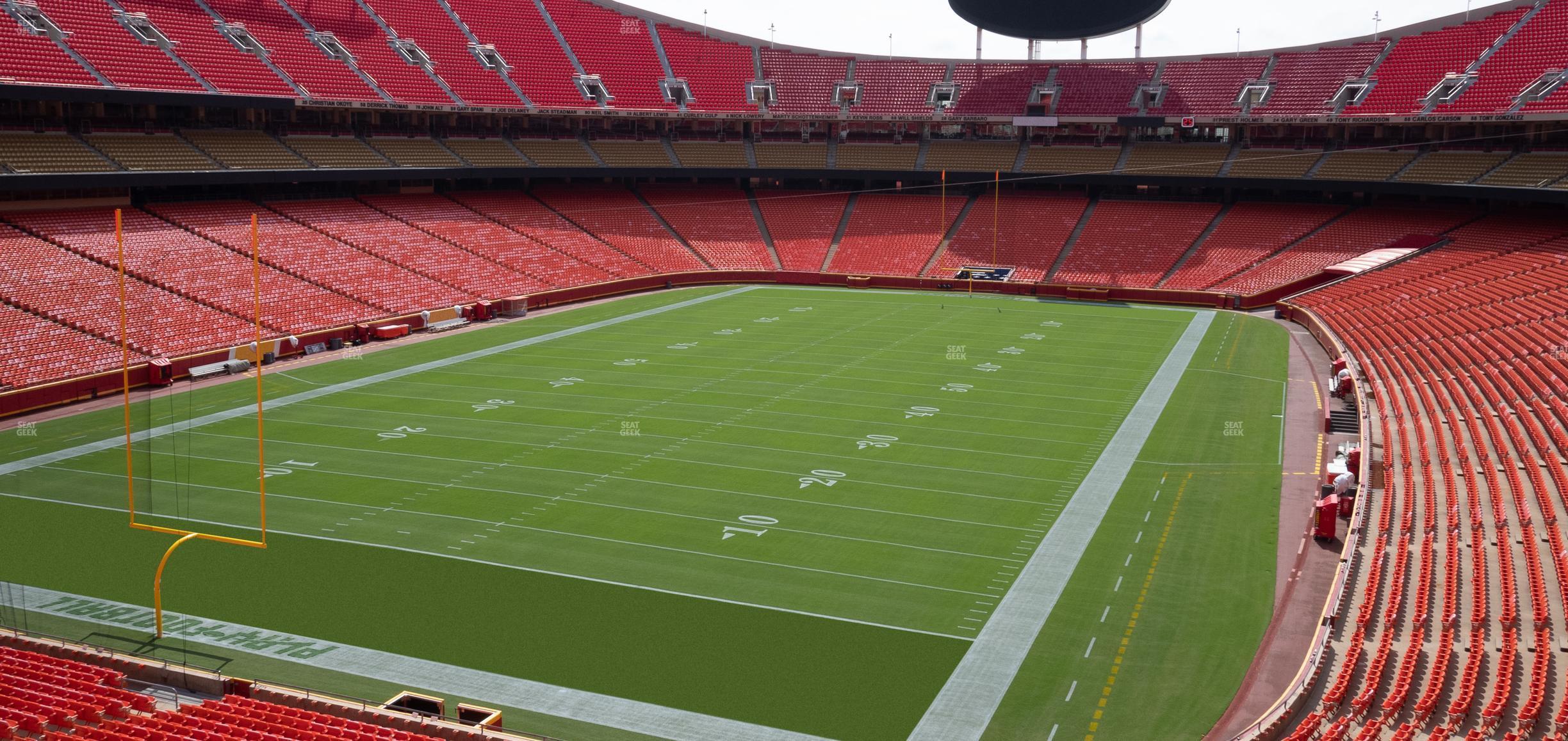 Seating view for GEHA Field at Arrowhead Stadium Section 233