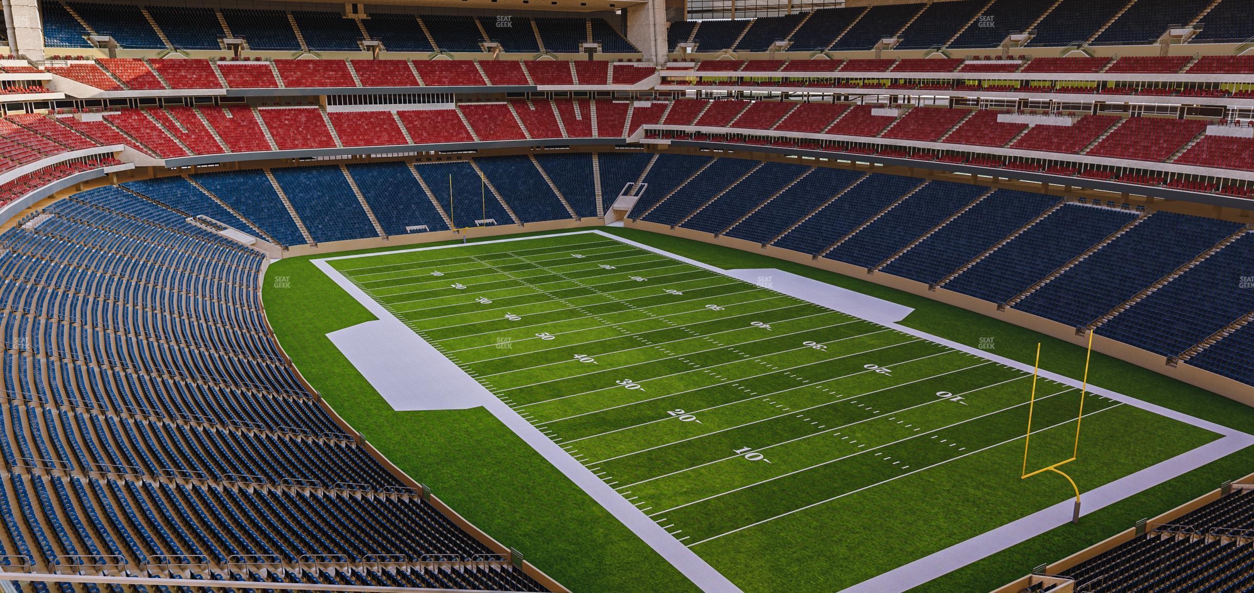 Seating view for NRG Stadium Section 552