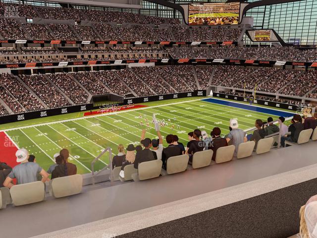 Seating view for Allegiant Stadium Section East Suite 2029