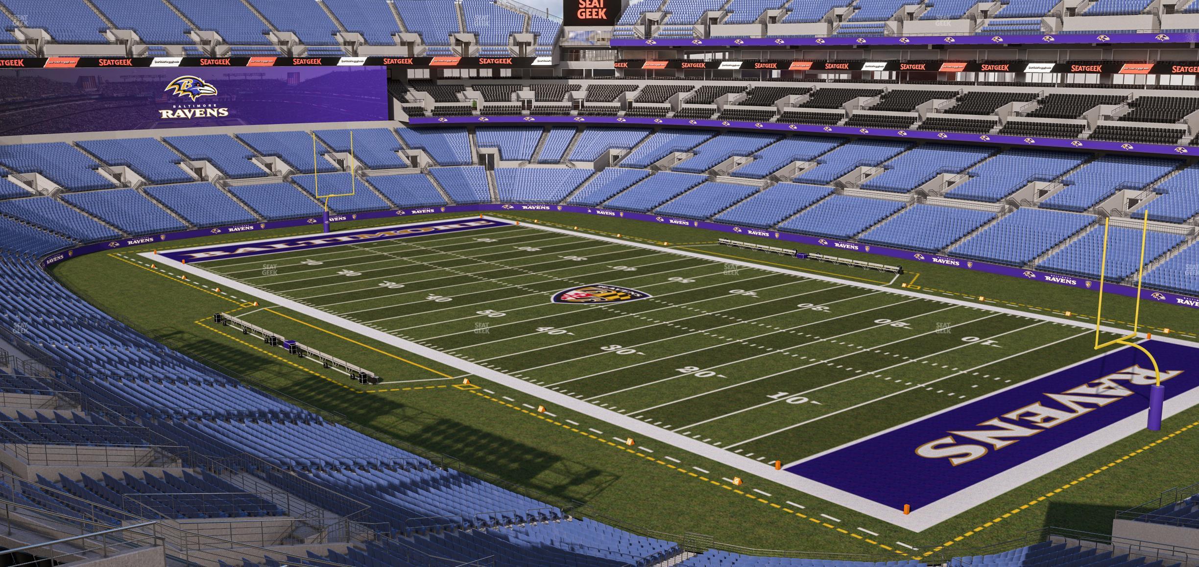 Seating view for M&T Bank Stadium Section Suite 426 A