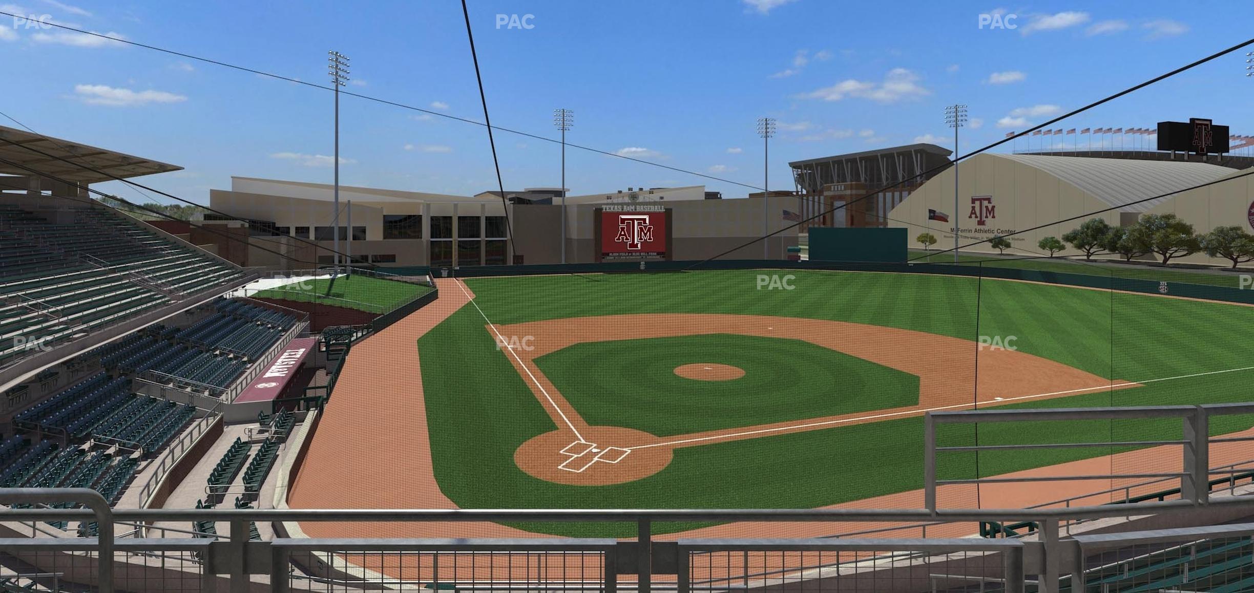 Seating view for Olsen Field at Blue Bell Park Section Suite 3