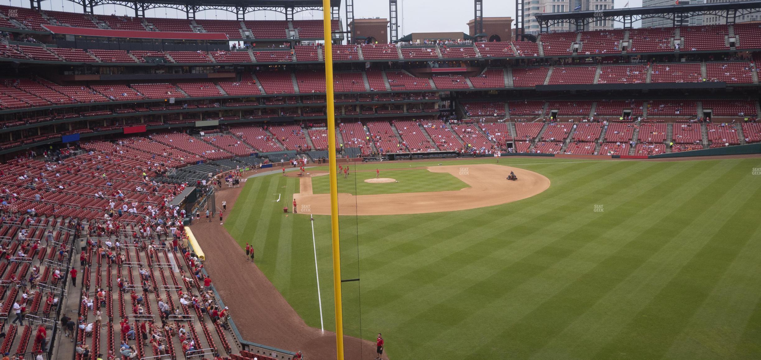 Seating view for Busch Stadium Section Right Field Loge 229