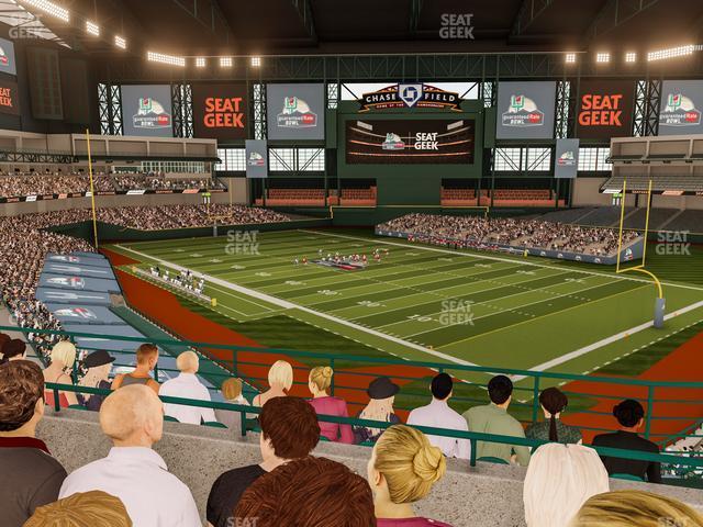 Seating view for Chase Field Section Suite 37