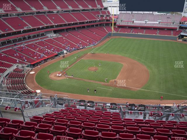 Seating view for Great American Ball Park Section 531