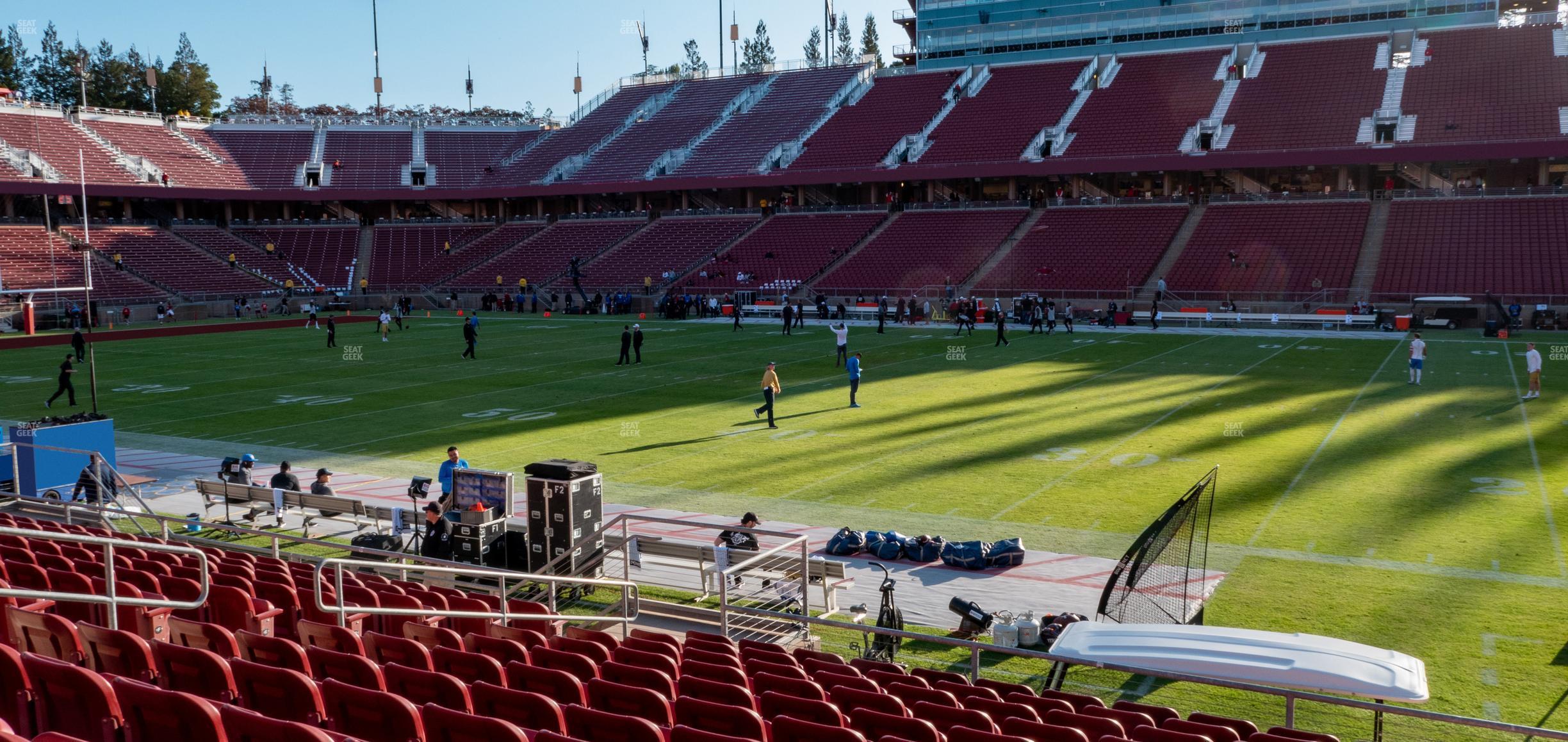 Seating view for Stanford Stadium Section 131