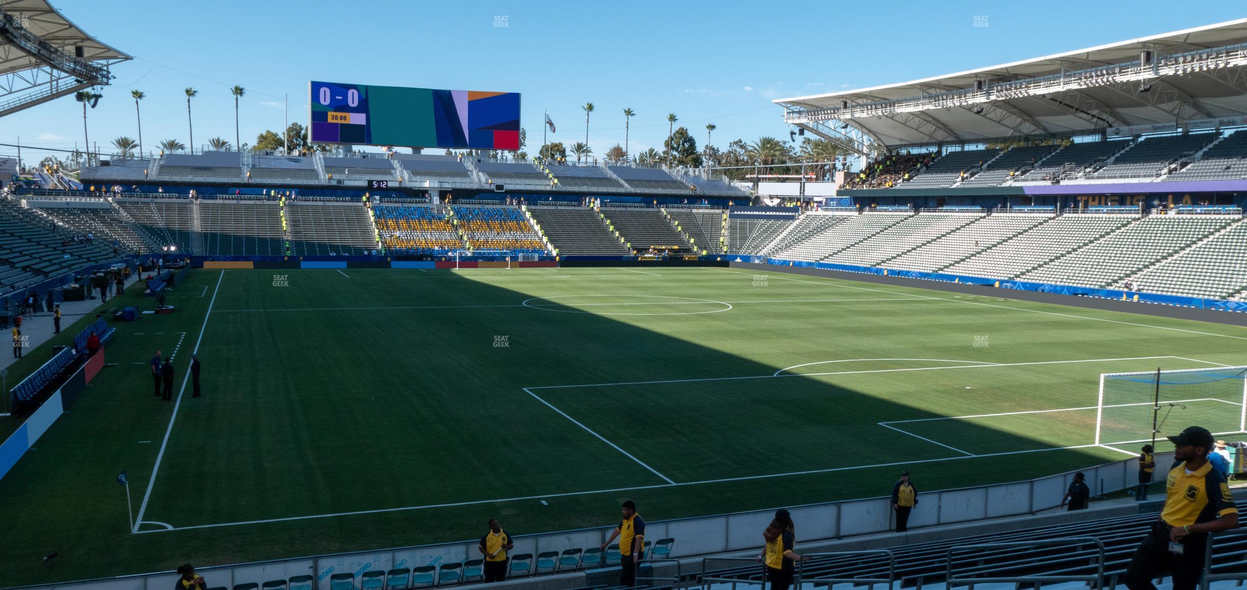 Seating view for Dignity Health Sports Park Section 103