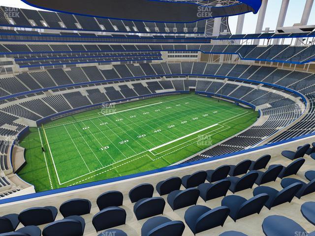 Seating view for SoFi Stadium Section 344