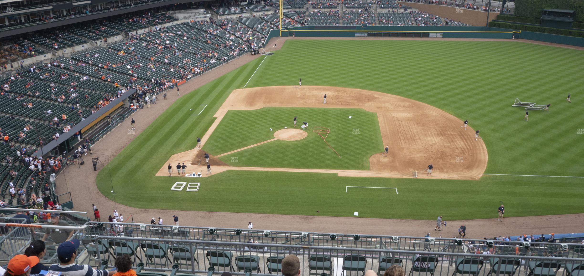 Seating view for Comerica Park Section 322