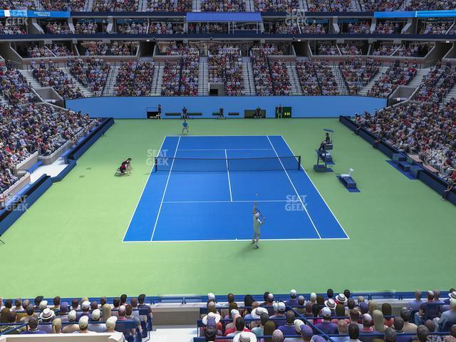 Seating view for Arthur Ashe Stadium Section Suite 224