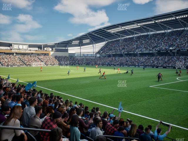 Seating view for Allianz Field Section 27