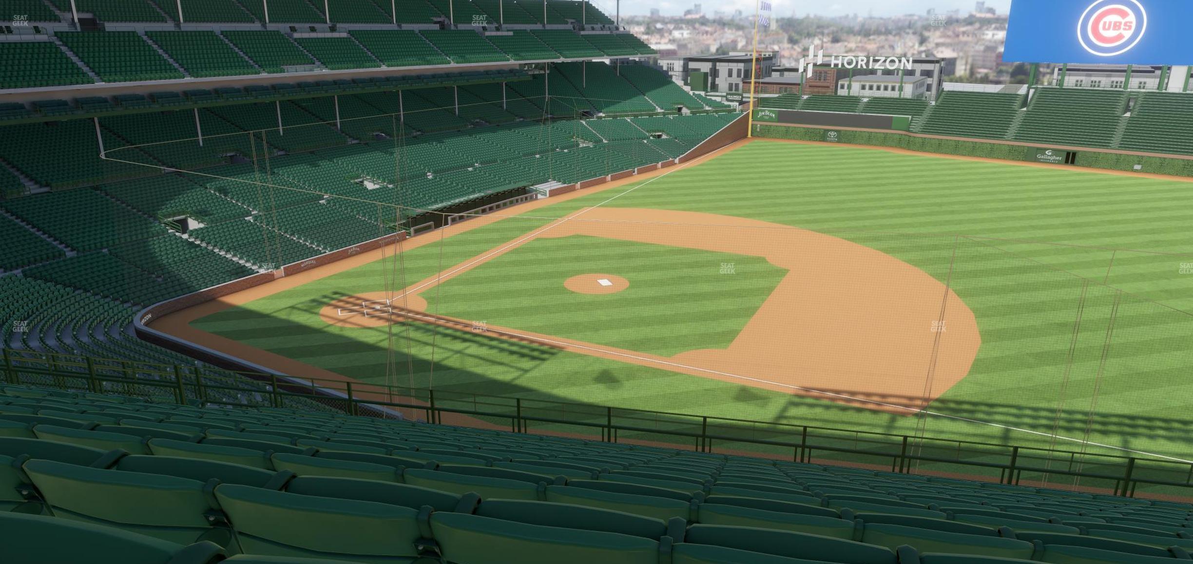 Seating view for Wrigley Field Section 326 Right