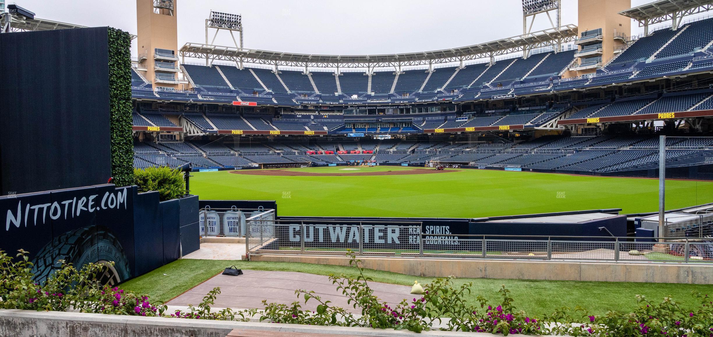 Seating view for Petco Park Section Bark 4