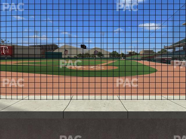 Seating view for Olsen Field at Blue Bell Park Section Field Club 5